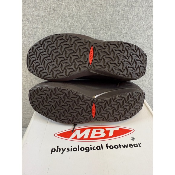 MBT Batini Lace Up Womens Brown Leather Rocker Comfort Shoes EU37‎ US6.5 - Picture 7 of 10